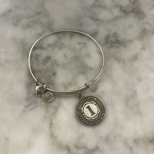 Alex and Ani silver tone bangle